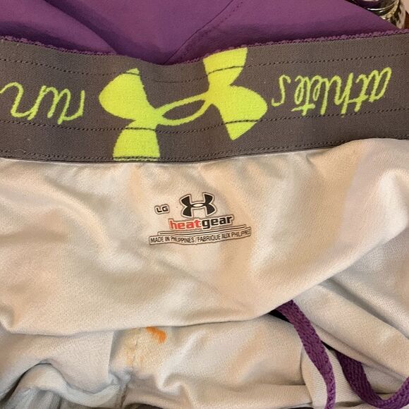 Under Armour Heat Gear Size Large running shorts - Picture 4 of 7